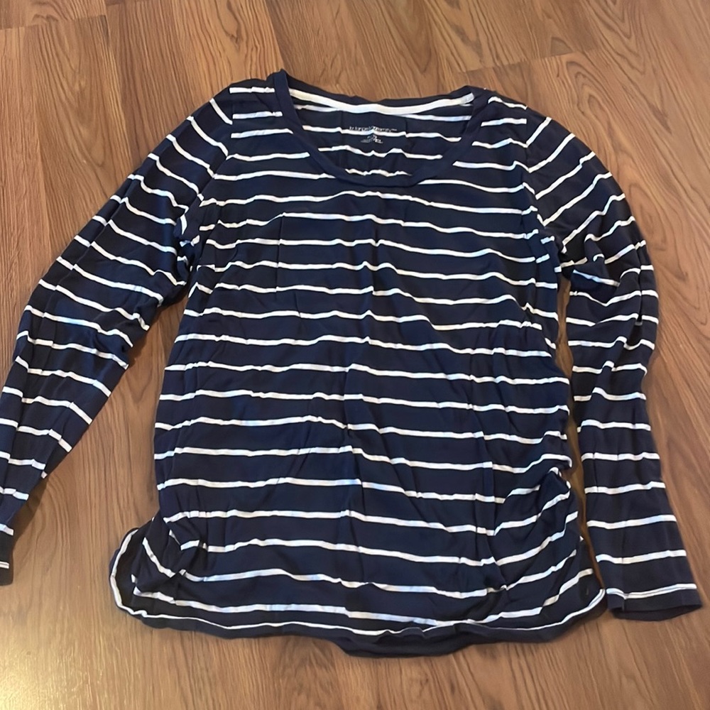 Liz Lange Maternity XL long sleeve blouse